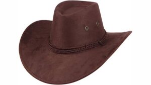 PARANORMALIDADES Com - IMAGEN - tienda online - Un Fantasma El Vaquero en el Balcón - UWANTC Sombrero de Vaquero Occidental de Fieltro sintético - 02