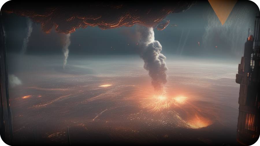 PARANORMALIDADES - IMAGEN - mi ultima abducción - explosión exactamente en el Popocatépetl - 01