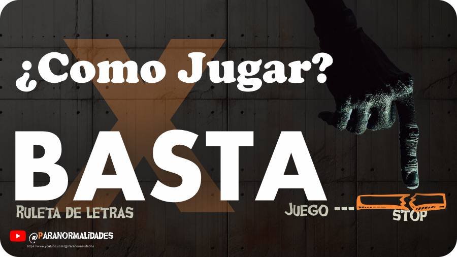 ¿Cómo se Juega Basta? 👻